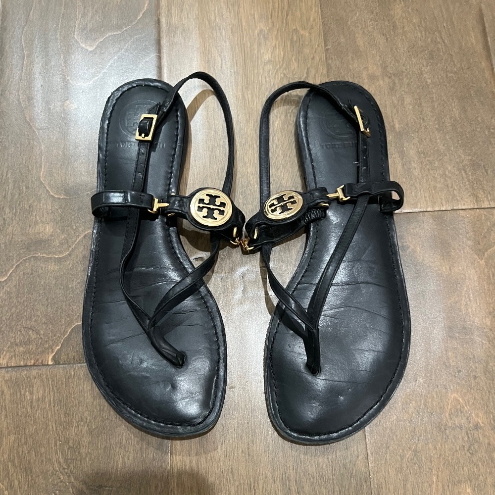 Black Tory Burch Sandals